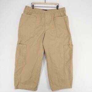 Nike Life Utility Pants Mens XL Tan Khaki Cropped Baggy Skater Streetwear Cargo